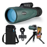 Telescopio Monocular Con Zoom Maxusee Hd 10-30x50 Con Trípod