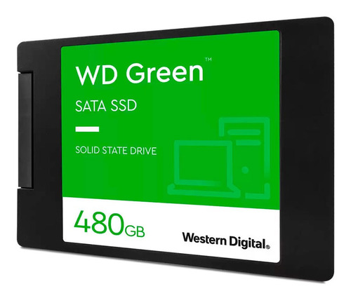 Ssd Interno Western Digital Green G3 480gb Sata Iii 2.5p /v