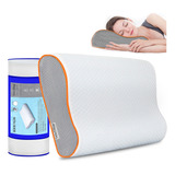 Almohada Memory Foam Ergonomica Ortopedica Suave Cómoda