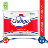 Azúcar Chango Tradicional Sin Tacc 1 Kg Pack 10 Unidades 