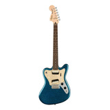 Guitarra Elétrica Squier By Fender Paranormal Super-sonic De  Choupo Blue Sparkle Brilhante Com Diapasão De Louro Indiano