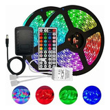 Tira De Luz Con Control Remoto 20 Metros Led Luz Rgb