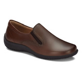 Zapato Loafer Piel Cómodo Casual Elástico Apv 297-7720