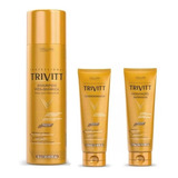 Kit Trivitt Shampoo1l + Condicionador 250ml+ Hidratação 250g