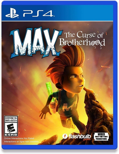 Max The Curse Of Brotherhood - Ps4 - Playstation 4 - Usado