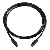3 Cables De Audio Digital De Fibra Optica Toslink 1.5 Metros