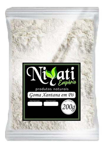 Goma Xantana 200g Alimentícia 200 Mesh- Niyati