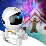 Lámpara Proyectora De Astronauta Y Galaxia Regalo Para Niños
