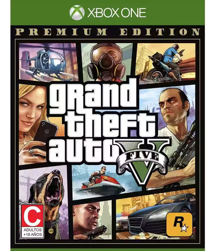 Grand Theft Auto V Five Premium Edition. Xbox One