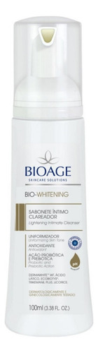 Sabonete Intimo Clareador Uniformizador Bio Whitening Bioage Tipo De Embalagem Pump Fragrância Não