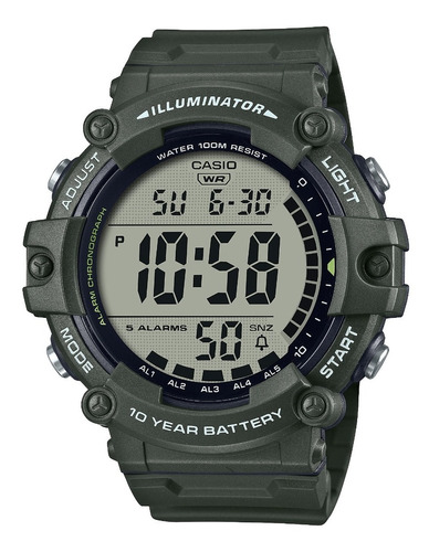 Reloj Hombre Casio Ae-1500whx Digital Diam 51.2mm - Impacto