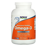 Omega 3 Now Foods 1000mg 500 Capsulas Importado