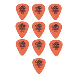 Paq 10 Puas Tortex Standard 0.60 Naranja Dunlop 418b.60 (10)