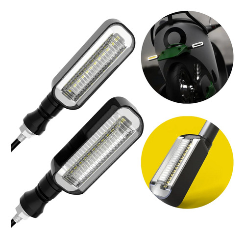 Luces Intermitentes Led Universal Direccionales Motocicleta 