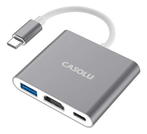 Casolu Adaptador Usb C/tipo C A Hdmi, Adaptador Thumderbolt.