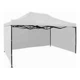 Toldo Plegable Lona Con Paredes  Impermeable 2x3mt Blanco Uv