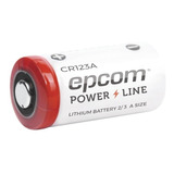 Batería Litio 3v Epcom Cr123a Battery Master 1300 Mah