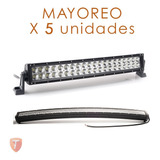 X5 Barra Curva 40 Led Hiperled Off Road 120w 12v 24v Mayoreo