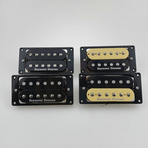 Set De Pastillas Para Guitarra Humbucker Sh1n Sh4 4c Zebra Y