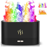 Humidificador Difusor De Aroma Efecto Flama Llama, 7 Colores