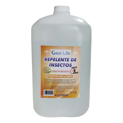 Repelente De Mosquitos Eco Natural Gaor Life 4 Litros | Meses sin interés