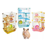 Seven Pet 10187 Hamster Cage, Color Café, 27 X 20.5 X 47 Cm