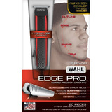 Maquina De Peluquería Afeitar Barbera Wahl Edge Pro 9686 Color Negra Con Rojo