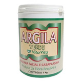 Argila Verde Pote 1kg Máscara Facil Vita Vita