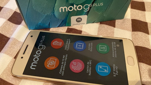  Moto G5 Plus 32 Gb Oro Fino 2. Impecable. Leer!