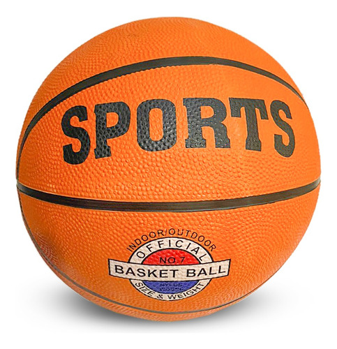 Pelota Basquet Caucho N7 Sport