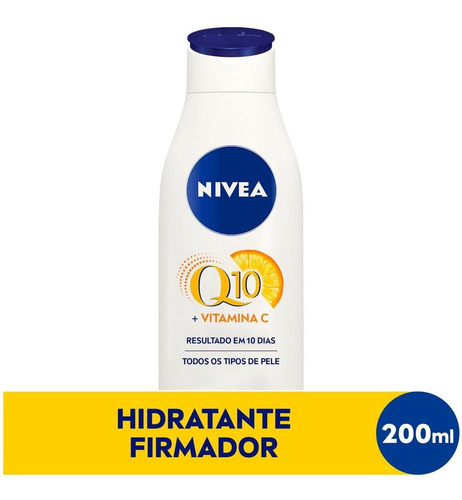 Loção Hidratante Firmador Q10 + Vitamina C 200ml Nivea