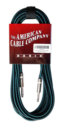 American Cable Ist-20 082 Cable Instrumento Guitarra 6 Mts