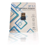 Adaptador Mini Bluetooth 5.1 Usb Nano Pc Laptop 20m