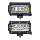 2 X Reflectores Led 12v 24v 84w 8400lm Para Toyota Ford Jeep