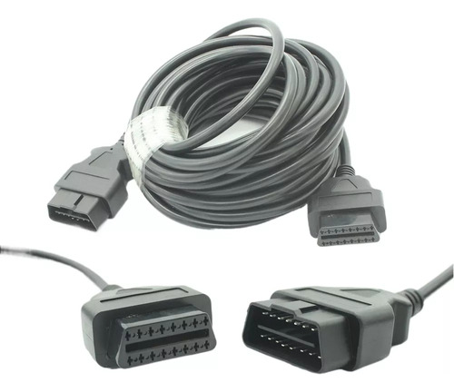 Cable Exton O2 De 10 M Para Coche, Conector De 16 Pines Para