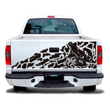 Calco Chevrolet S10 2000 - 2012 Motocross Decoracion Porton