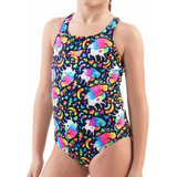 Malla Enteriza Natacion Speed Estampada Pileta Anti Cloro