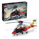 Kit Lego Technic Airbus H175 Rescue Helicopter 42145 Cantidad De Piezas 2001