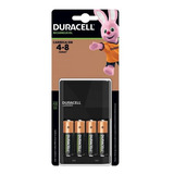 Carregador De Pilhas Com 4 Pilhas Aa Duracell