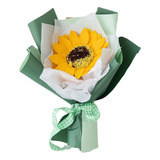 Gerbera Flor Seca Pequeño Ramo Creativo Diy Regalo