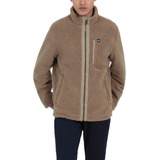 Chaqueta Hombre Fleece Regular Fit Khaki 