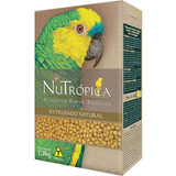 Raçao Extrusada Nutropica Papagaio Natural 1,2kg Envio Full