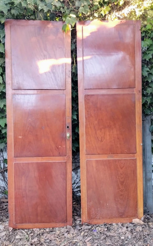 Puertas De Placard De Madera De Cedro, 2 Puertas