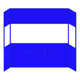 Lona Lateral Transparente Para Toldos 2x3 (cubre 3 Paredes)