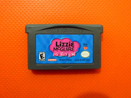 Lizzie Mcguire On The Go! Game Boy Advance