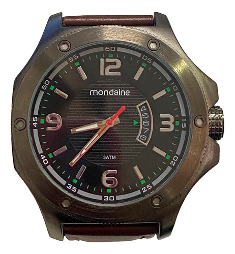 Relógio Masculino Mondaine 94813gpmvsh2 Robusto Luxo