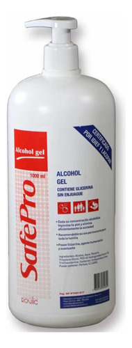 Alcohol Gel Higienizante De Litro Safepro