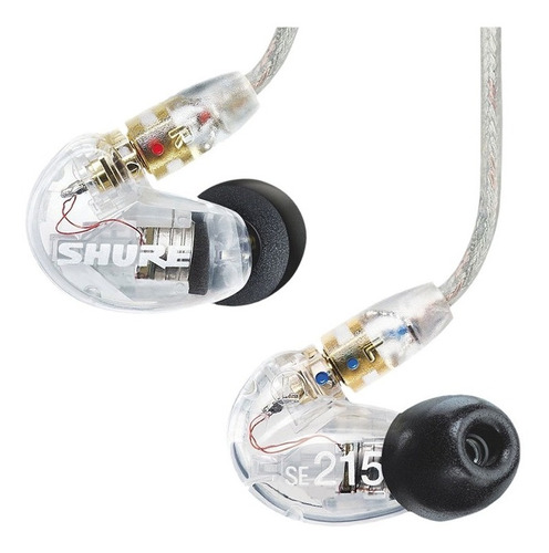 Audífonos Shure Se215 Cl Se 215 In Ear Transparentes Estudio