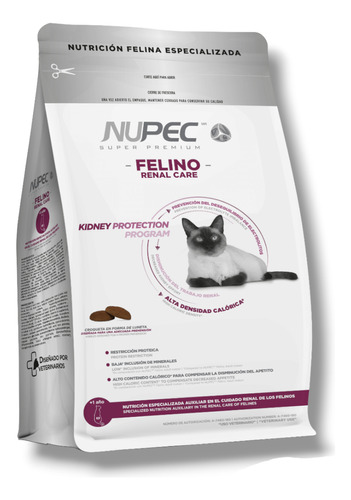 Nupec Felino Renal Care 1.5 Kg (cuidado Renal)