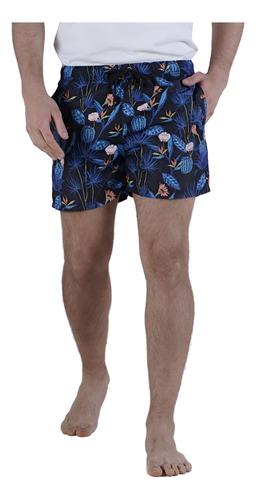 Short De Baño Hombre Malla Estampado